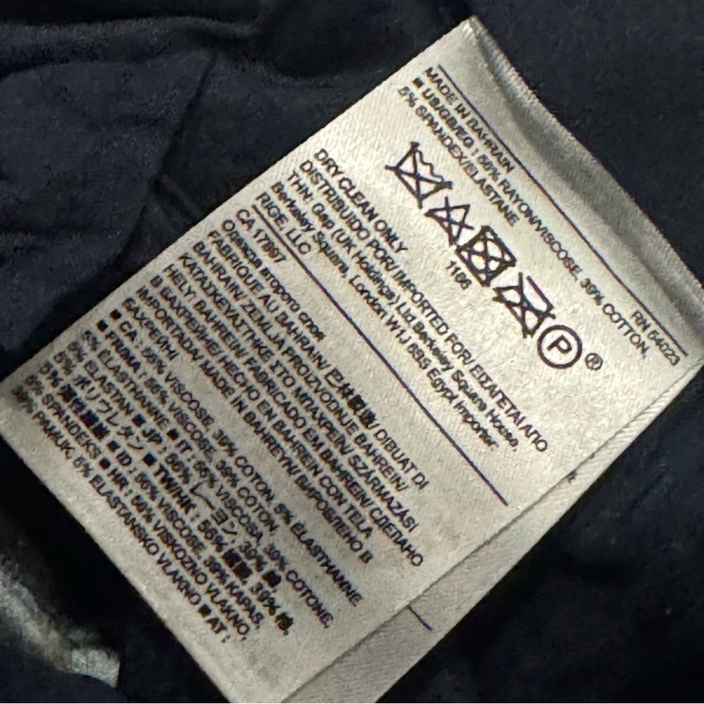 Banana republic SLOAN-FIT BLUE PRINT SLIM ANKLE PANT ❤️ - Picture 9 of 10